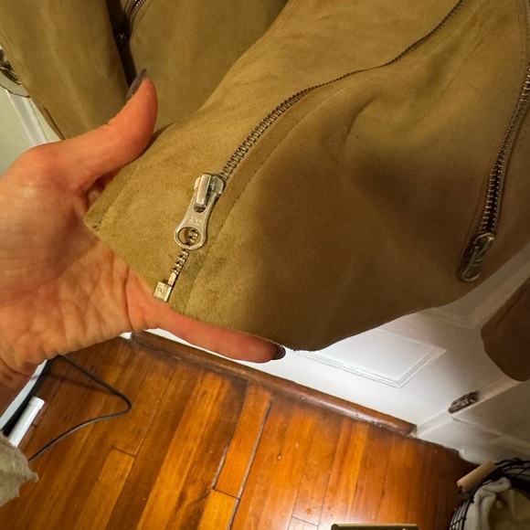 Quince 100% Suede Biker Jacket - Picture 9 of 10